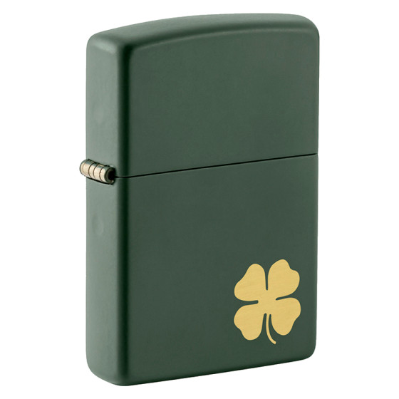 Accendino Zippo mod. 49796 Four Leaf Clover Antivento Accendino Zippo mod. 49796 Four Leaf Clover Antivento