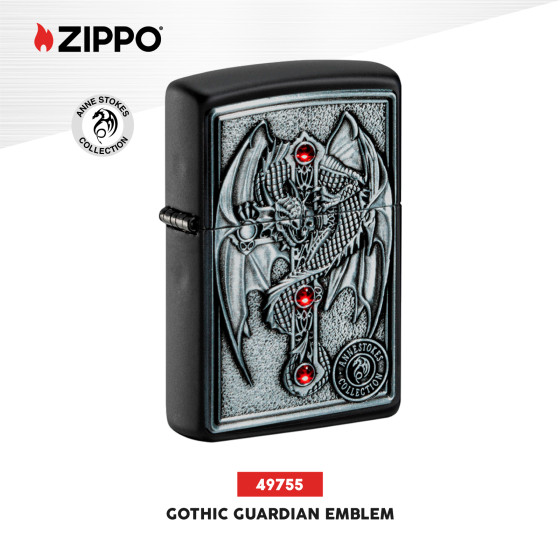 Zippo Accendino Originale con Fiamma in Rilievo –