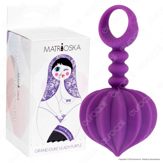 Toyz 4 Lovers Matrioska Grand Duke Vlady Purple - Plug Anale Toyz 4 Lovers Matrioska Grand Duke Vlady Purple - Plug Anale