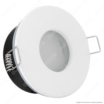 V-Tac VT-787RD Portafaretto Rotondo da Incasso IP54 per Lampadine