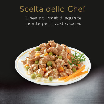 Cibo per Cani con Manzo Verdure Riso Cesar Scelta dello Chef