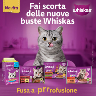 Whiskas Pure Delight Cibo per Gatti con Pollo e Tacchino