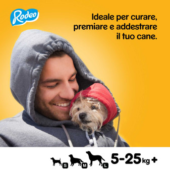 Pedigree Rodeo Snack Masticabile per Cani al Gusto Manzo 7 stick