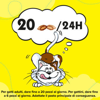 Kit Snack Gatti 3 Gusti Salmone Formaggio Pollo Catisfaction 36 Pezzi