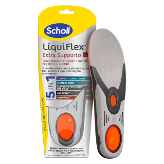 Scholl Plantare LiquiFlex Extra Supporto Scarpe da Lavoro