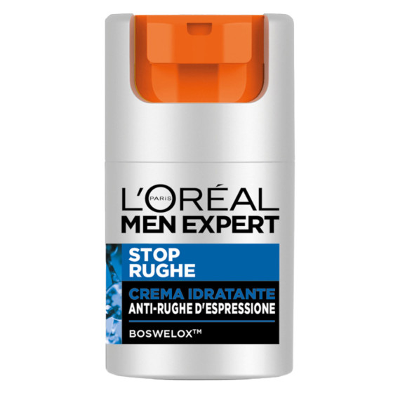 Men Expert Stop Rughe Crema Viso Idratante Anti-Rughe L'Oréal Paris Men Expert Stop Rughe Crema Viso Idratante Anti-Rughe L'Oréal Paris