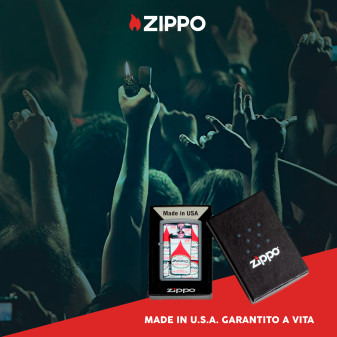 Accendino Zippo mod. 48142 Fuel Can Design Ricaricabile Antivento