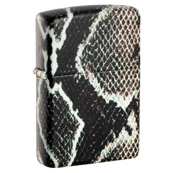 Accendino Zippo Premium 48231 Snake Skin Design Ricaricabile Antivento Accendino Zippo Premium 48231 Snake Skin Design Ricaricabile Antivento