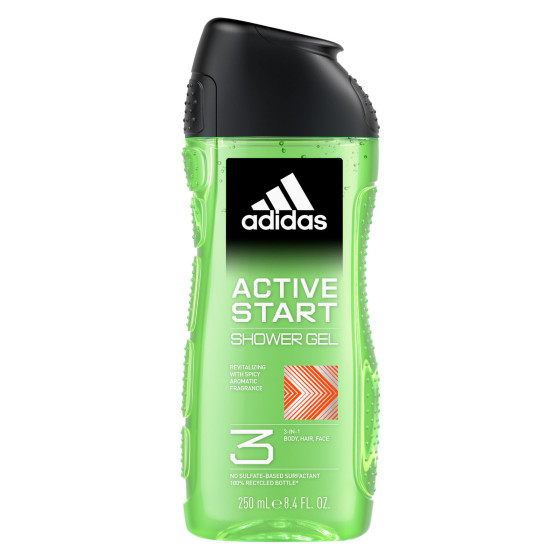 Active Start Shower Gel Uomo 3in1 Corpo Capelli Viso Adidas Active Start Shower Gel Uomo 3in1 Corpo Capelli Viso Adidas