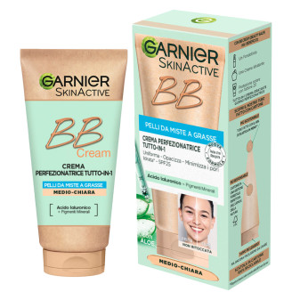 Garnier Skinactive BB Cream Crema Viso Perfezionatrice Tutto in 1