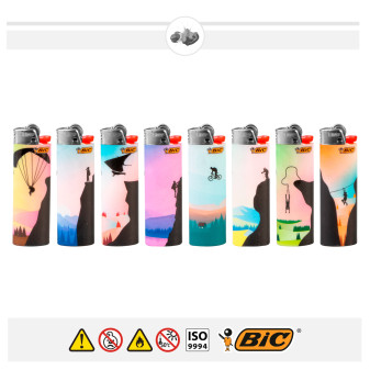 Bic Maxi J26 Fantasia Extreme Experience 5 Accendini