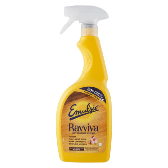 Detergente Legno Spray Superfici in Legno Emulsio Ravviva