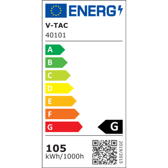 V-Tac VT-7910 Lampadario LED a Sospensione 105W Bianca Forma