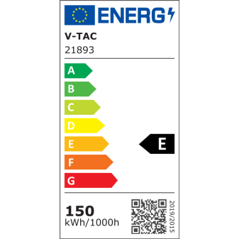 Lampada LED a Sospensione 150W SMD Linear Light Nera Samsung V-Tac Pro