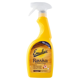 Detergente Ravviva Legno Spray Superfici in Legno Emulsio