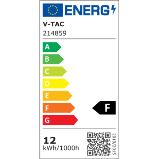 Pannello LED 12W SMD da Incasso e Driver V-Tac VT-1207-RD