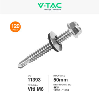 Kit Struttura Montaggio 10 Pannelli Solari Fotovoltaici V-Tac Kit Struttura Montaggio 10 Pannelli Solari Fotovoltaici V-Tac