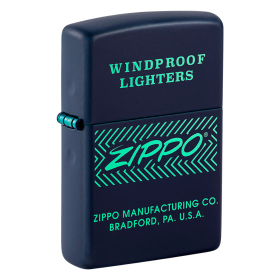 Accendino Zippo mod. 48708 Windproof Lighter Design Ricaricabile Accendino Zippo mod. 48708 Windproof Lighter Design Ricaricabile