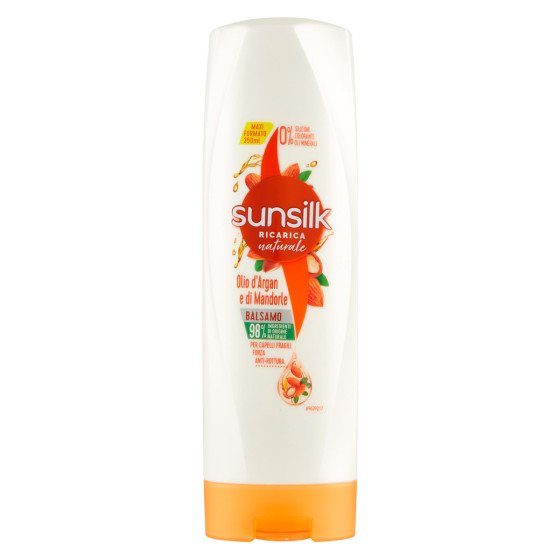 Sunsilk Balsamo Olio d'Argan e di Mandorle per Capelli Fragili Sunsilk Balsamo Olio d'Argan e di Mandorle per Capelli Fragili