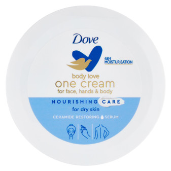 One Cream Crema Nutriente Viso Mani e Corpo Pelli Secche 250ml Dove