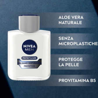 Protect & Care Balsamo Dopobarba Protettivo 100ml NIVEA Men