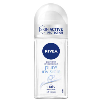 Pure Invisible SkinActive 48h Anti Residui Deo Roll-On Nivea
