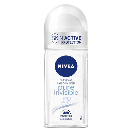 Pure Invisible SkinActive 48h Anti Residui Deo Roll-On Nivea Pure Invisible SkinActive 48h Anti Residui Deo Roll-On Nivea