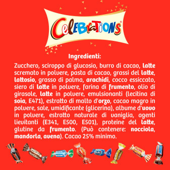 Acquista Celebrations Miniatures Cioccolatini Misti