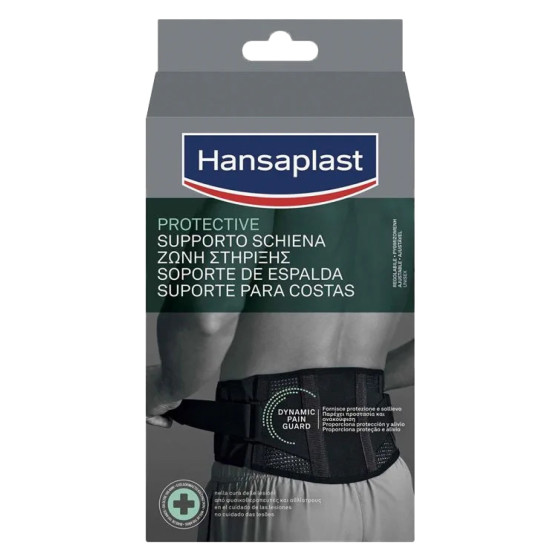 Supporto Schiena Protettivo Hansaplast - Confezione da 1 Fascia Supporto Schiena Protettivo Hansaplast - Confezione da 1 Fascia