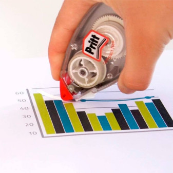 Roller Compact Confezione da 2 Correttori a Nastro Pritt