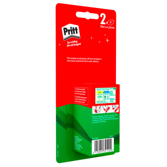 Roller Compact Confezione da 2 Correttori a Nastro Pritt