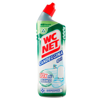 WC Net Candeggina Gel con Bicarbonato Sbiancante - Flacone da 700ml