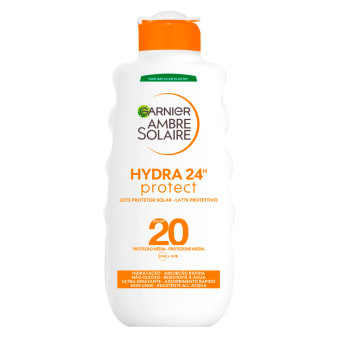 Garnier Ambre Solaire Hydra 24h Protect SPF 20 Protezione Solare Media...