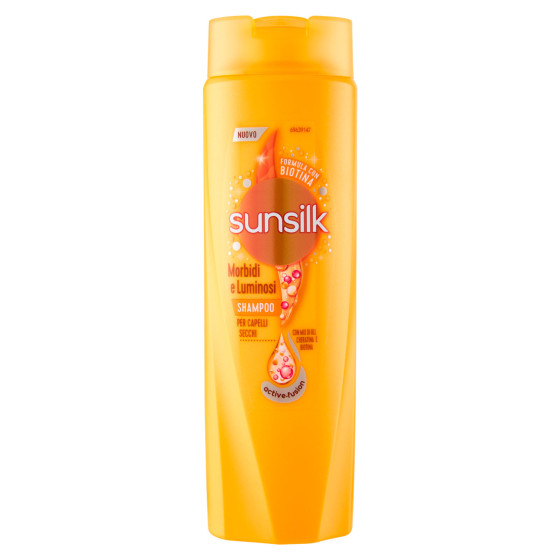 Shampoo Morbidi e Luminosi Capelli Secchi Flacone da 250ml Sunsilk Shampoo Morbidi e Luminosi Capelli Secchi Flacone da 250ml Sunsilk