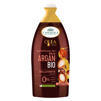 Bath&Shower Gel Vellutante Olio di Argan Bio L'Angelica Olea Naturae