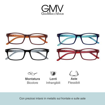 Espositore GMV Gianmarco Venturi e 24 Occhiali da Lettura