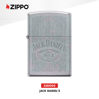 Accendino Zippo mod. 23D002 Jack Daniel's Antivento Ricaricabile