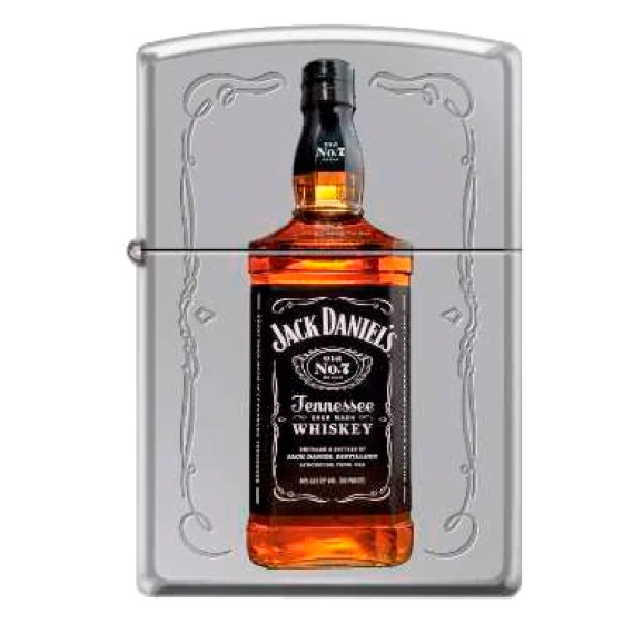 Accendino Zippo Jack Daniel's Ricaricabile Antivento Accendino Zippo Jack Daniel's Ricaricabile Antivento