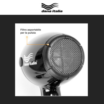 Asciugacapelli Professionale Compact Light 2200W Dana Italia