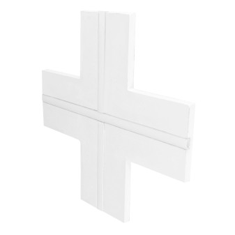 Profilo a X in Alluminio Integrato per Strisce LED