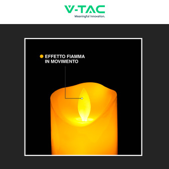 VT-7568 Lampada LED Tavolo Effetto Candela V-Tac - SKU 10573