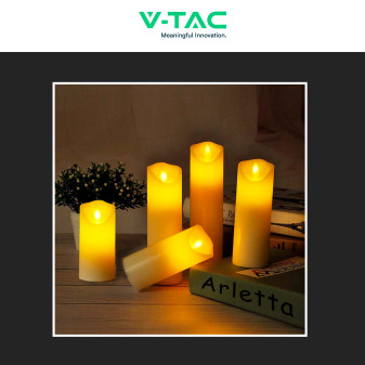 VT-7568 Lampada LED Tavolo Effetto Candela V-Tac - SKU 10573