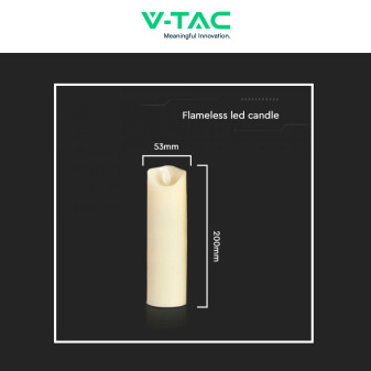 VT-7568 Lampada LED Tavolo Effetto Candela V-Tac - SKU 10573
