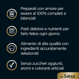 Cibo  Cani Selezione in Salsa Assortiti - 96 Bustine Cesar