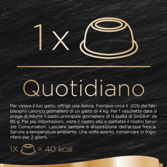Sheba Filets Pollo con Tonno da Pesca Sostenibile per Gatti 60g