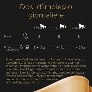 Sheba Mini Filets Selezione Delicata in Salsa per Gatti 60x 85g