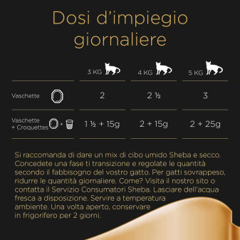 Sheba Creazioni Speciali in Salsa con Tacchino e Verdure per Gatti 22x