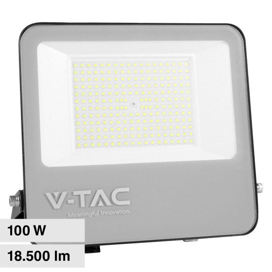 V-Tac VT-44105 Faro LED 100W Faretto SMD IP65 Nero V-Tac VT-44105 Faro LED 100W Faretto SMD IP65 Nero