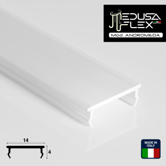 Medusaflex Andromeda Copertura Opaca per Profilo in Alluminio 40m