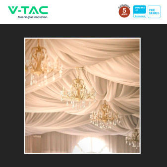 VT-293D Lampadina LED E14 5,5W Candle Chip Samsung V-Tac Pro